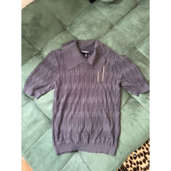 NEW! Scotch & Soda Scalloped Peter Pan Sweater - Picture 4 of 10